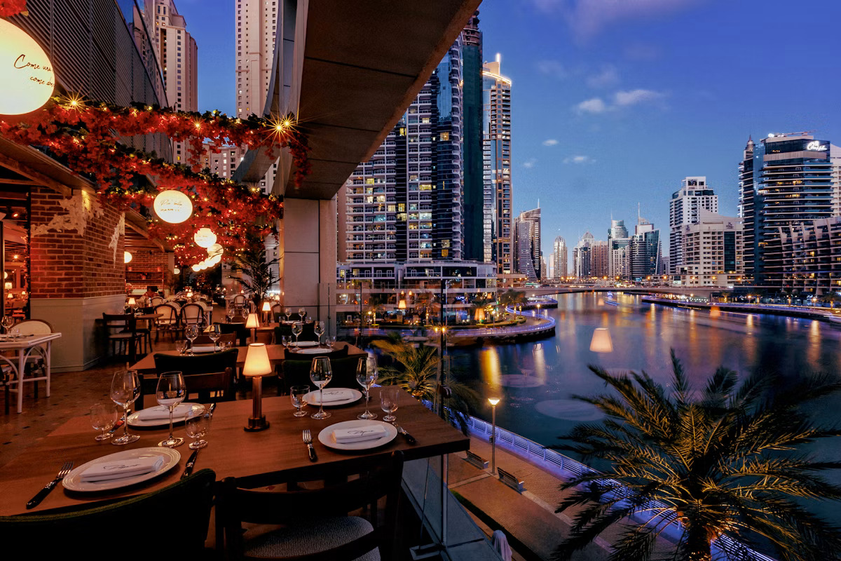 Terrace Restaurant — private table